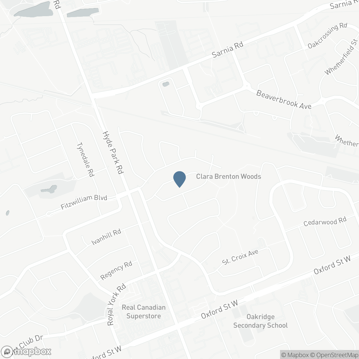 1072 PRINCE GEORGE ROAD, London, Ontario N6H 4E1